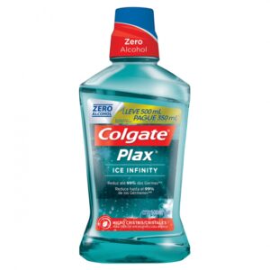 ANTISSÉPTICO BUCAL COLGATE PLAX ICE INFINITY L500P350ml