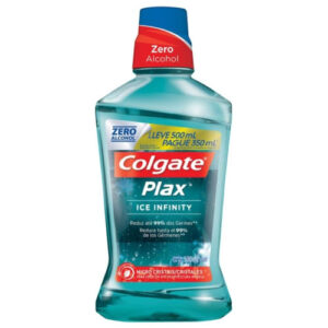 ANTISSÉPTICO BUCAL COLGATE PLAX ICE L500P350ml