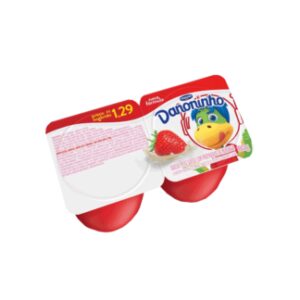 IOGURT DANONINHO P.S MORANGO 80g