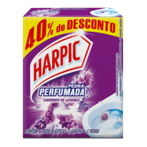 PASTILHA SANITÁRIA HARPIC OF. LAVANDA 25g