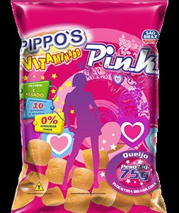 SALGADINHO PIPPO`S PINK QUEIJO 75g