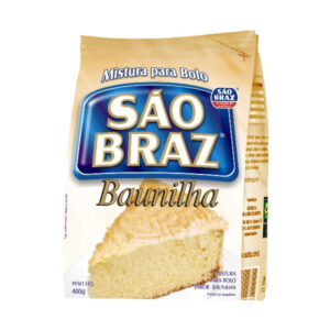 MISTURA BOLO SÃO BRAZ BAUNILHA 400g