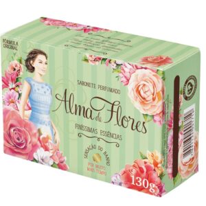 SABONETE ALMA DE FLORES CX ORIG.130g