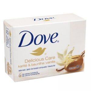 SABONETE DOVE CR. KARITE E BAUNILHA CX 90g
