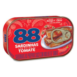 SARDINHA 88 TOMATE 125g