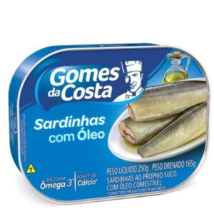 SARDINHA GOMES COSTA ÓLEO 250g