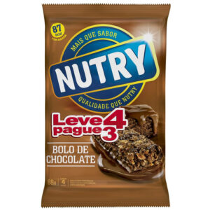 BARRA DE CEREAIS NUTRY CL. BOLO CHOC. 22g