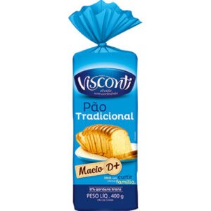 PÃO FORMA VISCONTI TRAD. 400g