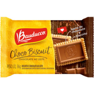 BISCOITO BAUDUCCO CHOCO BISCUIT AO LEITE 36g