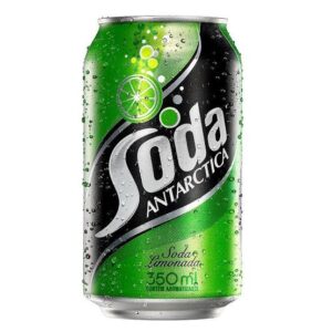 REFRIGERANTE  ANTARCTICA SODA LIMAO LT 350ml