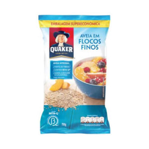 AVEIA QUAKER FLOCOS FINOS 750g