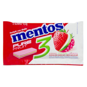 GOMA DE MASCAR MENTOS 3L P/FR. FRUIT 8,5g