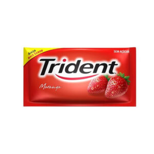 GOMA DE MASCAR TRIDENT SAB. MORANGO 8g