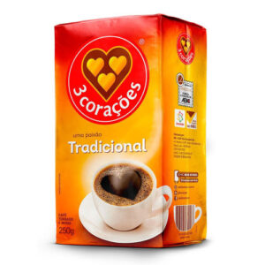 CAFÉ 3 CORAÇÕES VACUO TRAD. 250g