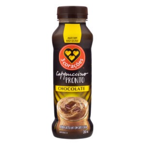 BEBIDA LÁCTEA 3 CORAÇÕES CAP. CHOC. 260ml