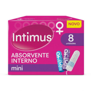 ABSORVENTE INTIMUS INTERNO MINI C/8