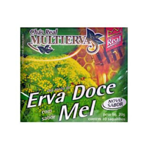 CHA REAL MULTIERV. ERVA DOCE E MEL 20g