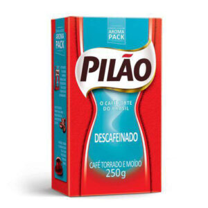 CAFÉ PILÃO VACUO DESCAFÉINADO 250g