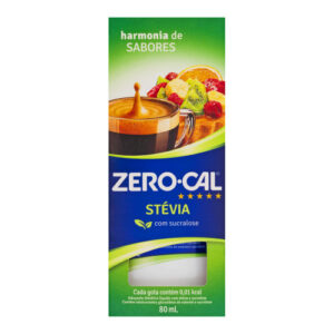 ADOÇANTE LÍQUIDO ZERO CAL STEVIA 80ml