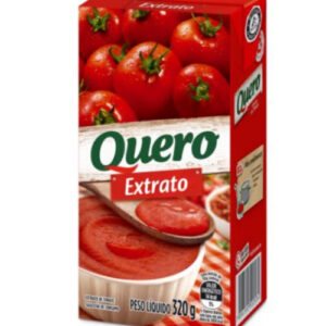 EXTRATO DE TOMATE QUERO TP 320g
