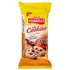 BISCOITO VITARELLA COOK. BAUNILHA GOT. CHOC. 40g