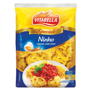 MACARRÃO VITARELLA NINHO C/OVOS 500g
