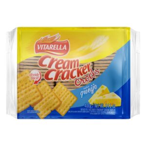 BISCOITO VITARELLA CREAM CRACKER. CROCKS QUEIJO 350g