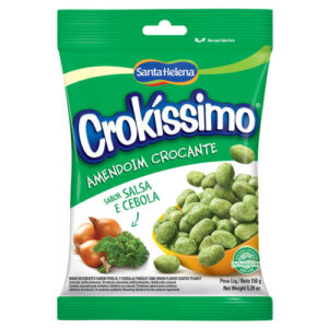 AMENDOIM SANTA H. CROKISSIMO SALSA E CEBOLA 150g