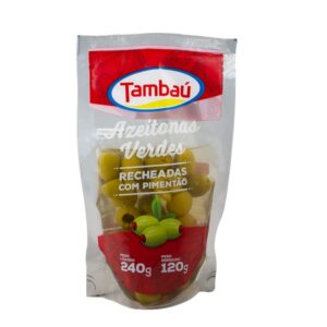 AZEITONA TAMBAÚ RF RECH. C/ PIMENTAO 120g