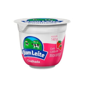 COALHADA BOM LEITE MORANGO 140g