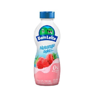 BEBIDA LÁCTEA BOM LEITE GF LIGHT MORANGO 170g