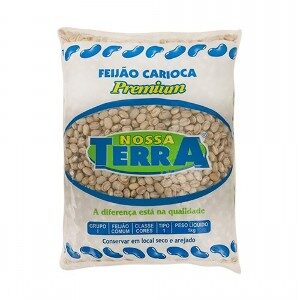 FEIJAO CARIOCA NOSSA TERRA T.1 1kg