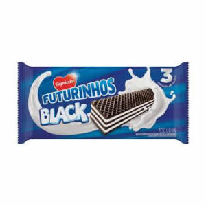 BISCOITO CAPRICCHE FUTURINHOS WAF. BLACK 80g