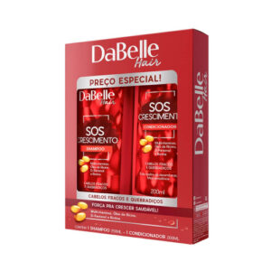 KIT SHAMPOO + CONDICIONADOR DABELLE SOS CRESCIMENTO 425ml