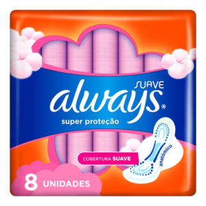 ABSORVENTE ALWAYS SV C/AB. SUP. PROT. C/8