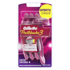 APARELHO DE BARBEAR GILLETTE 3 FEM L4P3