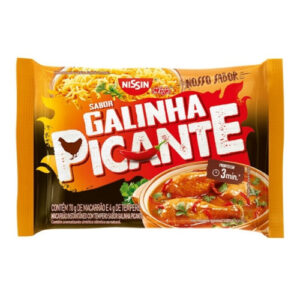 MACARRÃO INSTANTÂNEO NISSIN N. SABOR GALINHA PIC. 74g
