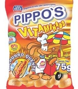 SALGADINHO PIPPO`S CACHORRO-QUENTE 75g