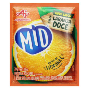 REFRESCO PO MID LARANJA DOCE 25g
