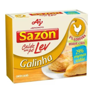 CALDO SAZON PO GALINHA LEV 34%MENOS SODIO 32,5g