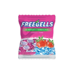 BALA DURA FREEGELLS MORANGO 584g