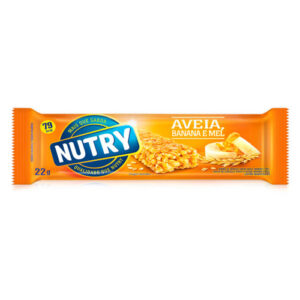 BARRA DE CEREAIS NUTRY CL. AVEIA BAN. MEL 22g