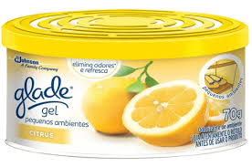 ODORIZANTE AMBIENTAL GLADE GEL CITRUS 70g
