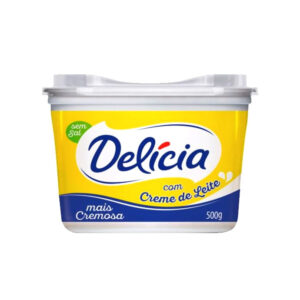 MARGARINA DELICIA COM CREME DE LEITE SEM SAL 500g