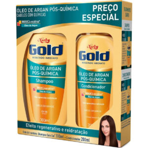 KIT SHAMPOO + CONDICIONADOR NIELY G. ÓLEO ARG. POS-QUIMICA