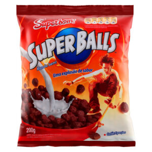 CEREAL SUPERBOM SUPER BALLS CHOC. 200g