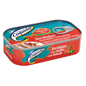 SARDINHA COQUEIRO TOMATE 125g