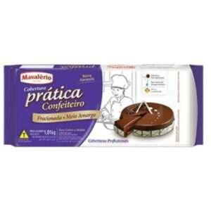 COBERTURA MAVALERIO PRATICA MEIO AMARGO 1,01kg