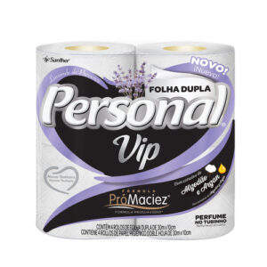 PAPEL HIGIÊNICO PERSONAL F.D VIP LAVANDA 30m C/4