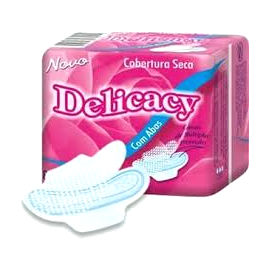 ABSORVENTE DELICACY SECA C/AB.C/8